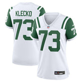 NFL Joe Klecko New York Jets Women's Classic Alternate Retired Player Game Jersey - White