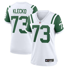 NFL Joe Klecko New York Jets Women's Classic Alternate Retired Player Game Jersey - White