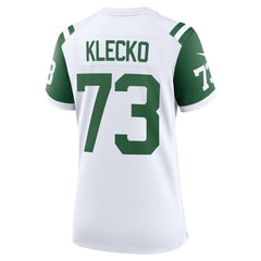 NFL Joe Klecko New York Jets Women's Classic Alternate Retired Player Game Jersey - White