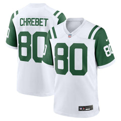 Wayne Chrebet New York Jets Retired Player Alternate Game Jersey White