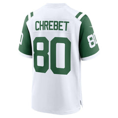 NFL Wayne Chrebet New York Jets Retired Player Alternate Game Jersey - White