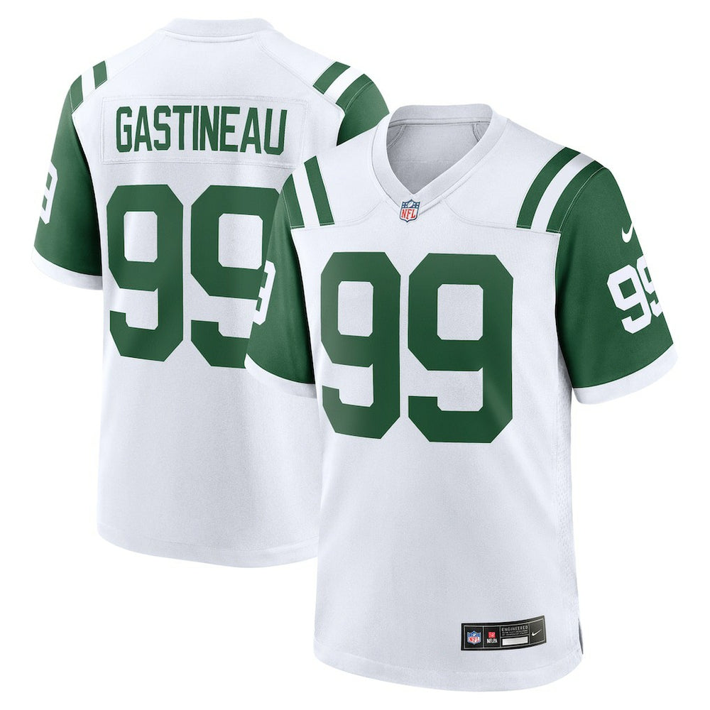 NFL Mark Gastineau New York Jets Retired Player Alternate Game Jersey - White