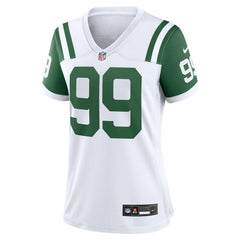 NFL Mark Gastineau New York Jets Women's Classic Alternate Retired Player Game Jersey - White