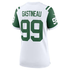 NFL Mark Gastineau New York Jets Women's Classic Alternate Retired Player Game Jersey - White
