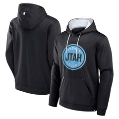 NHL Utah Mammoth Fanatics Defender Fleece Pullover Hoodie - Black