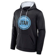 NHL Utah Mammoth Fanatics Defender Fleece Pullover Hoodie - Black
