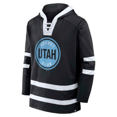 NHL Utah Mammoth Fanatics Inside Line Pullover Hoodie - Black