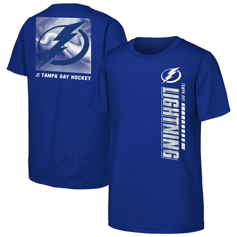 NHL Tampa Bay Lightning Youth Atmosphere T-Shirt - Blue