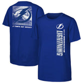 NHL Tampa Bay Lightning Youth Atmosphere T-Shirt - Blue
