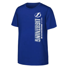 NHL Tampa Bay Lightning Youth Atmosphere T-Shirt - Blue