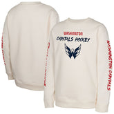 NHL Washington Capitals Youth Star Power Pullover Sweatshirt - Cream