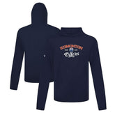 NHL Edmonton Oilers Levelwear Anthem Ice Wall Pullover Hoodie - Navy