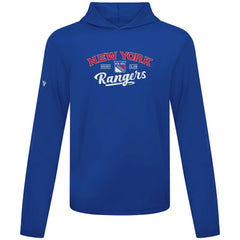 NHL New York Rangers Levelwear Anthem Ice Wall Pullover Hoodie - Blue