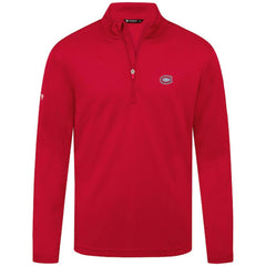 NHL Montreal Canadiens Levelwear Heron Insignia Core Quarter-Zip Jacket - Red