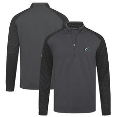 NHL Dallas Stars Levelwear Aztec Insignia Core Quarter-Zip Pullover Top - Charcoal