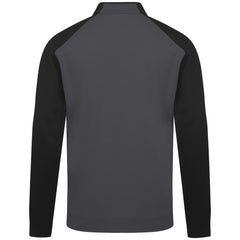 NHL Minnesota Wild Levelwear Bayou Insignia Core Quarter-Zip Pullover Top - Charcoal