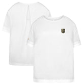 NHL Vegas Golden Knights Levelwear Women's Tulip Primary Logo T-Shirt - White