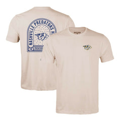 NHL Nashville Predators Levelwear Richmond Stained Glass T-Shirt - Khaki