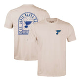 NHL St. Louis Blues Levelwear Richmond Stained Glass T-Shirt - Khaki