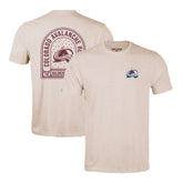 NHL Colorado Avalanche Levelwear Richmond Stained Glass T-Shirt - Khaki