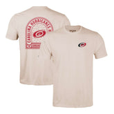 NHL Carolina Hurricanes Levelwear Richmond Stained Glass T-Shirt - Khaki