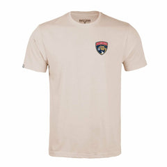 NHL Florida Panthers Levelwear Richmond Stained Glass T-Shirt - Khaki