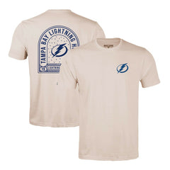 NHL Tampa Bay Lightning Levelwear Richmond Stained Glass T-Shirt - Khaki