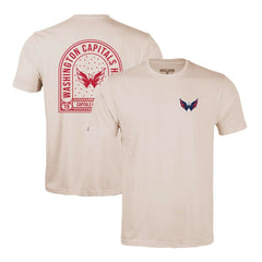 NHL Washington Capitals Levelwear Richmond Stained Glass T-Shirt - Khaki