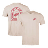 NHL Detroit Red Wings Levelwear Richmond Stained Glass T-Shirt - Khaki