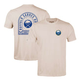 NHL Buffalo Sabres Levelwear Richmond Stained Glass T-Shirt - Khaki