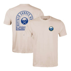 NHL Buffalo Sabres Levelwear Richmond Stained Glass T-Shirt - Khaki
