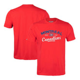 NHL Montreal Canadiens Levelwear Richmond Ice Wall T-Shirt - Red