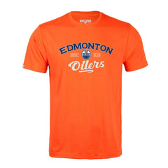 NHL Edmonton Oilers Levelwear Richmond Ice Wall T-Shirt - Orange