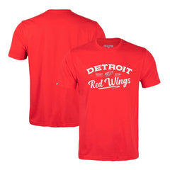 NHL Detroit Red Wings Levelwear Richmond Ice Wall T-Shirt - Red