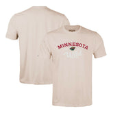 NHL Minnesota Wild Levelwear Richmond Ice Wall T-Shirt - Khaki