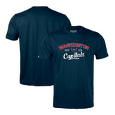 NHL Washington Capitals Levelwear Richmond Ice Wall T-Shirt - Navy
