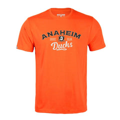 NHL Anaheim Ducks Levelwear Richmond Ice Wall T-Shirt - Orange