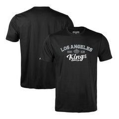 NHL Los Angeles Kings Levelwear Richmond Ice Wall T-Shirt - Black