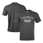 NHL Los Angeles Kings Levelwear Richmond Ice Wall T-Shirt - Gray