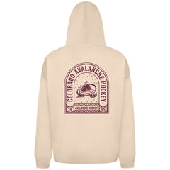 NHL Colorado Avalanche Levelwear Uphill Stained Glass Full-Zip Hoodie Jacket - Khaki