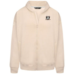 NHL Anaheim Ducks Levelwear Uphill Stained Glass Full-Zip Hoodie Jacket - Khaki
