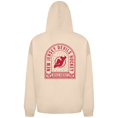 NHL New Jersey Devils Levelwear Uphill Stained Glass Full-Zip Hoodie Jacket - Khaki