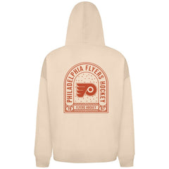 NHL Philadelphia Flyers Levelwear Uphill Stained Glass Full-Zip Hoodie Jacket - Khaki