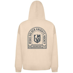 NHL Vegas Golden Knights Levelwear Uphill Stained Glass Full-Zip Hoodie Jacket - Khaki