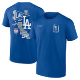 Los Angeles Dodgers Split Zone T-Shirt - Royal T-shirts