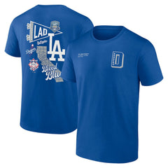 Los Angeles Dodgers Split Zone T-Shirt - Royal T-shirts