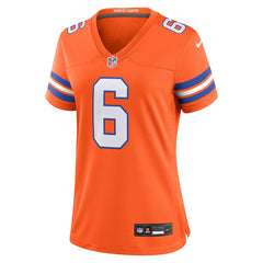 NFL P.J. Locke III Denver Broncos Women's Mile High Collection 1977 Throwback Player Game Jersey - Orange