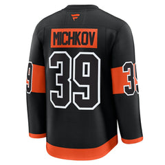 NHL Matvei Michkov Philadelphia Flyers Fanatics Alternate Premium Jersey - Black