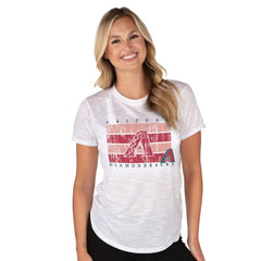 Arizona Diamondbacks Concepts Sport Women's Infuse Knit Top - White Tops