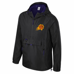 Phoenix Suns Stadium Essentials Unisex Compete Quarter-Zip Windbreaker Jacket Black